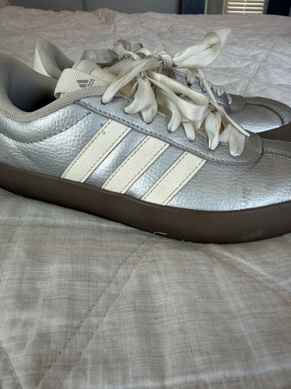 Silver Adidas